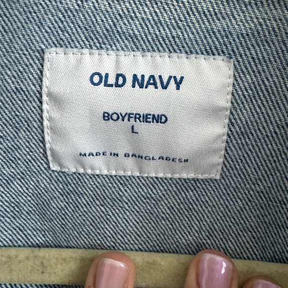 Old Navy Blue Denim Jacket - Picture 3 of 4